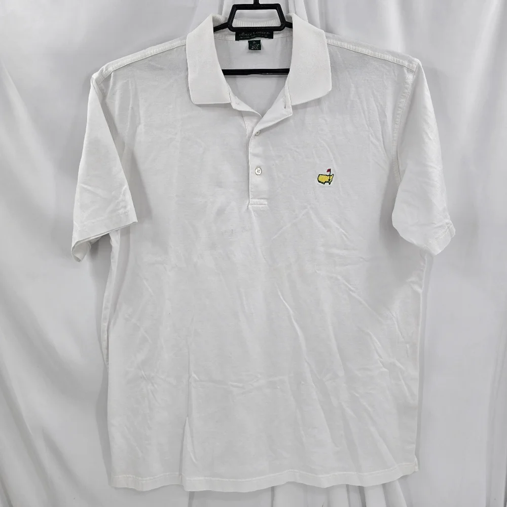Amen Corner US PGA Masters Augusta National Mens Polo Large Pima Cotton White XL - Picture 2 of 9